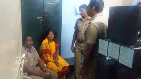 கைது செய்யப்பட்ட பவுன்தாய்