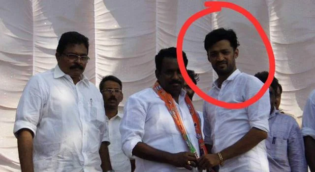 பா.ஜ.க தலைவர்களுடன் டான் தஸ்லீம்