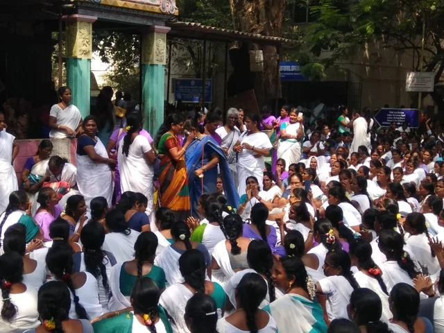 செவிலியர்கள் போராட்டம்