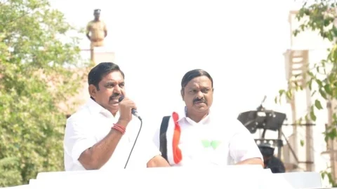 ஏ.சி.சண்முகத்துக்கு பிரசாரம் செய்யும் எடப்பாடி