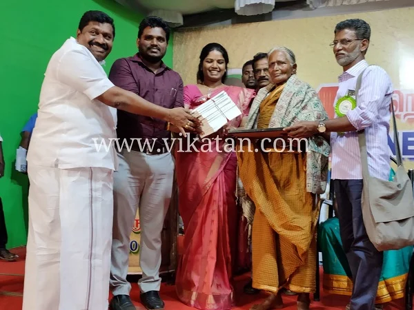 கௌரவிக்கப்பட்ட கண்பதி அம்மாள்