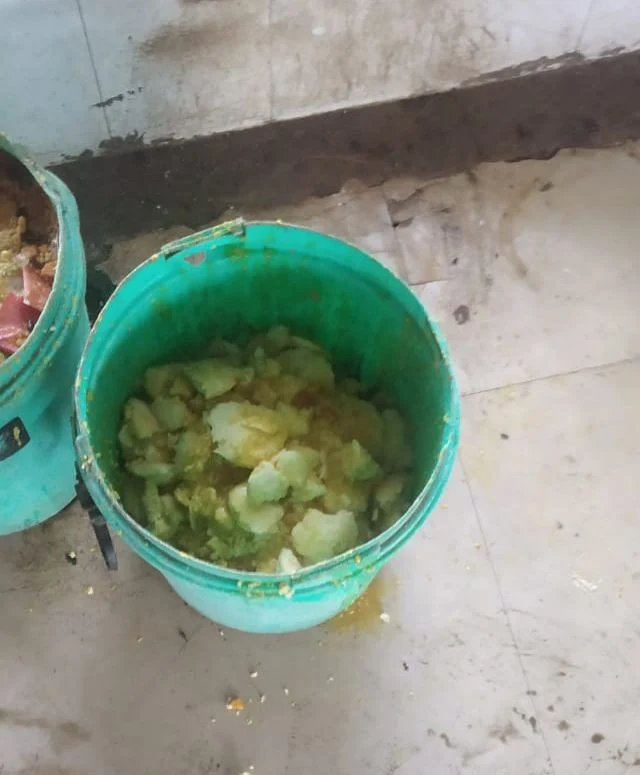 குப்பைத் தொட்டியில் இட்லி