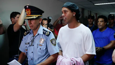 Ronaldinho Detained