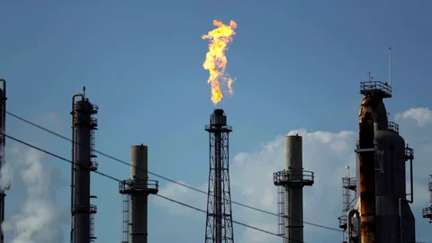 oil refinery in Deer Park, Texas