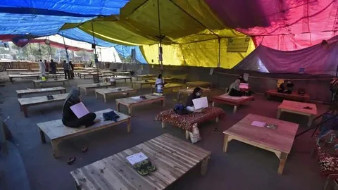 கொரோனா அச்சத்திலும் ஷாகீன்பாக் போராட்டம்