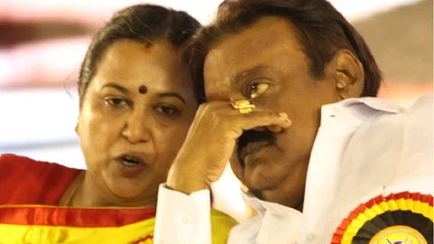 பிரேமலதா - விஜயகாந்த்