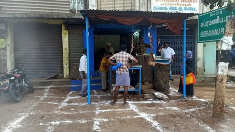 திருச்சியில் 2ம்நாள் ஊரடங்கு