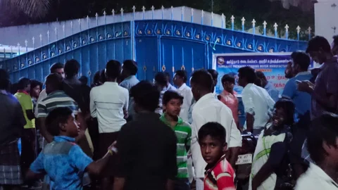 சட்டவிரோத தண்ணீர் கம்பெனிக்கு எதிரான போராட்டம்