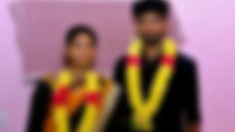 திருமணம் செய்துகொண்ட ஜோடி