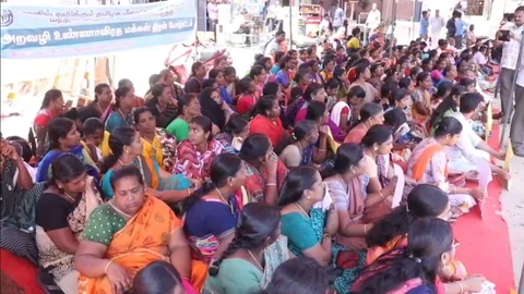 இரானில் தவிக்கும் மீனவர்களை மீட்கக் கோரி உண்ணாவிரத போராட்டம்