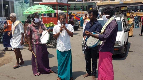 ராஜேஷ் கண்ணன் கொரோனா விழிப்புணர்வு