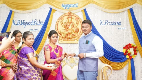 விக்னேஷ் பிரவீனா நிச்சயதார்த்தம்