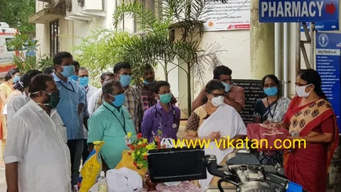 48 நாள்களுக்குப் பிறகு கொரோனா குணமான ஷெர்லி ஆபிரஹாம்