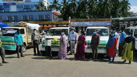 தோட்டக்கலைத்துறை மூலம் காய்கறி விற்பனை