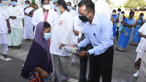 குணமான 6 வயது சிறுமி
