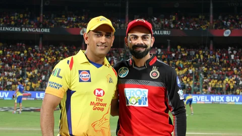 MS Dhoni and Kohli