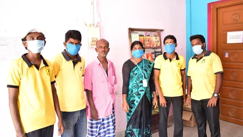 பராமரிப்புக்குப் பின் வேல்முருகனின் தோற்றம்