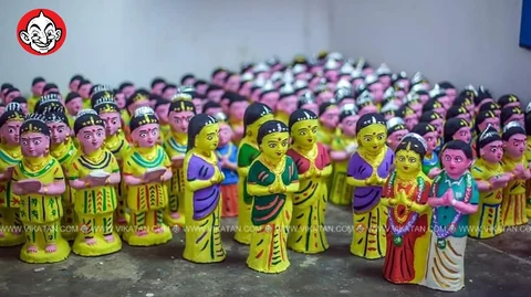 தேங்கிய உருவ பொம்மைகள்