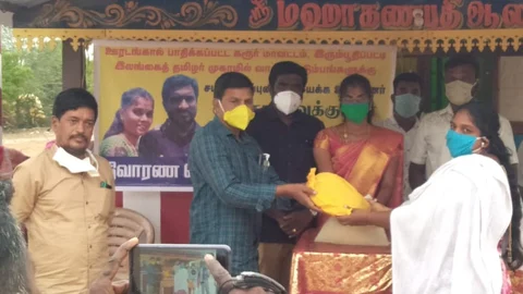 ஈழத்தமிழர்களுக்கு உதவும் சிவக்குமார், மகாலட்சுமி தம்பதி