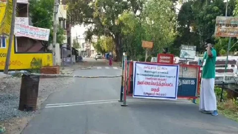 பெரம்பலூரில் ஊரடங்கு உத்தரவு