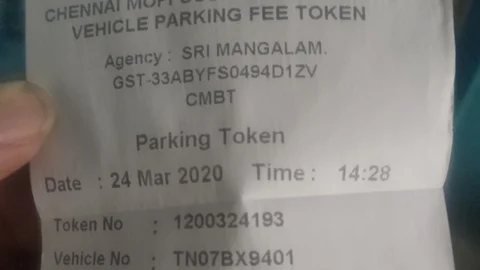 கோயம்பேடு பார்க்கிங்கில் கட்டணம்