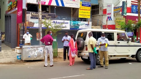 புதுக்கோட்டையில் வங்கி நகை மதிப்பீட்டாளருக்குக் கொரோனா!