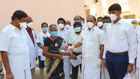 டிஸ்சார்ஜ் செய்யப்பட்ட வேலம்மாள்