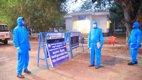 கொரோனா தடுப்புப் பணி