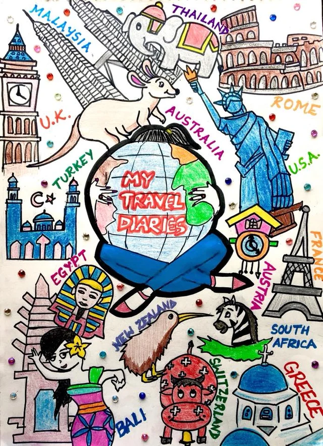 Anvesha's art work