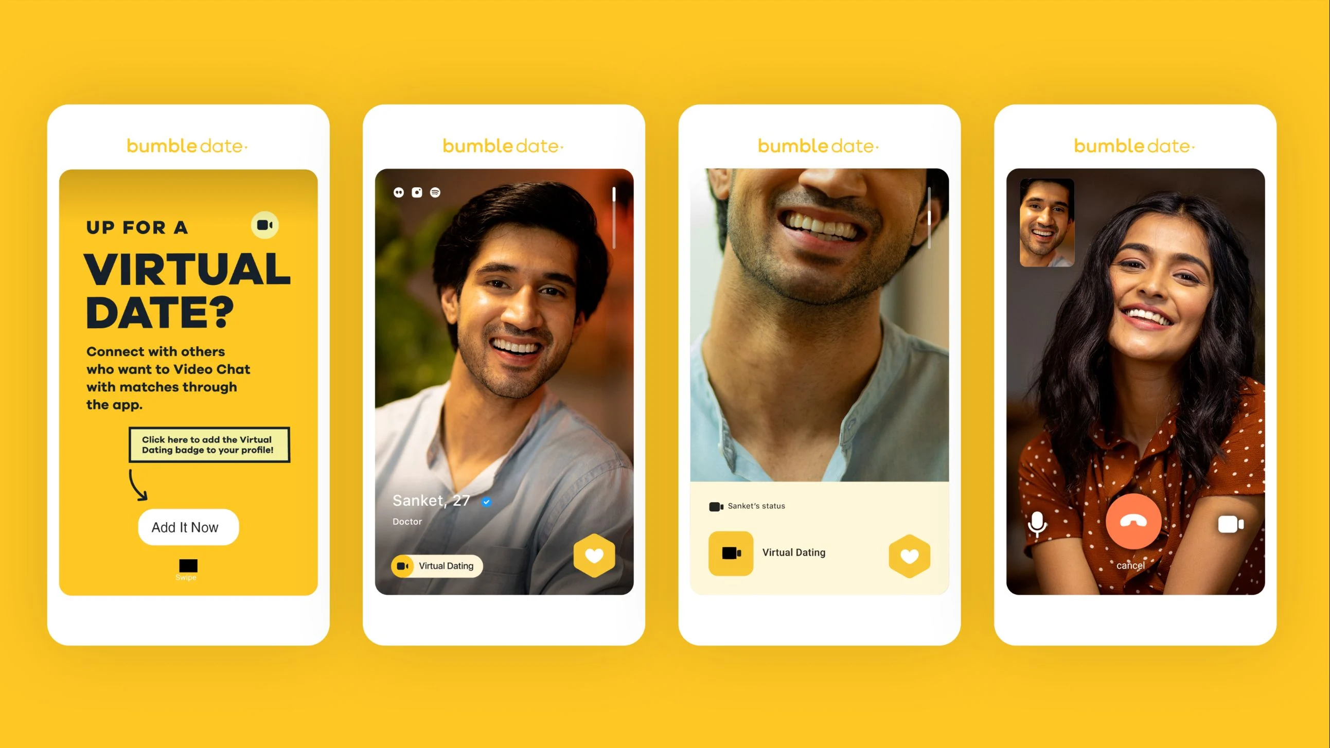 Virtual dating