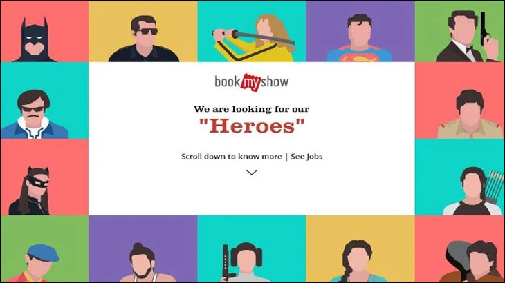 Bookmyshow Is Hiring In Style Bookmyshow stream' is a natural extension of our cinemas business and respects the existing theatrical windows for content. bookmyshow is hiring in style