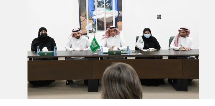 خلال استقبال عضوة البرلمان الأوروبي والوفد المرافق لها