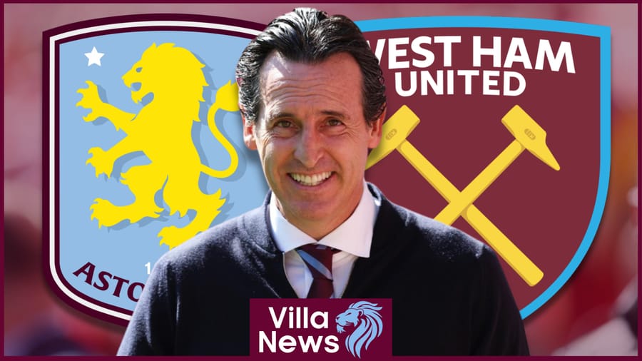 Aston Villa v West Ham: Unai Emery makes major blunder