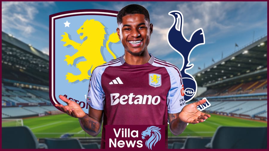 Marcus Rashford debut, three changes - Aston Villa predicted XI v Tottenham