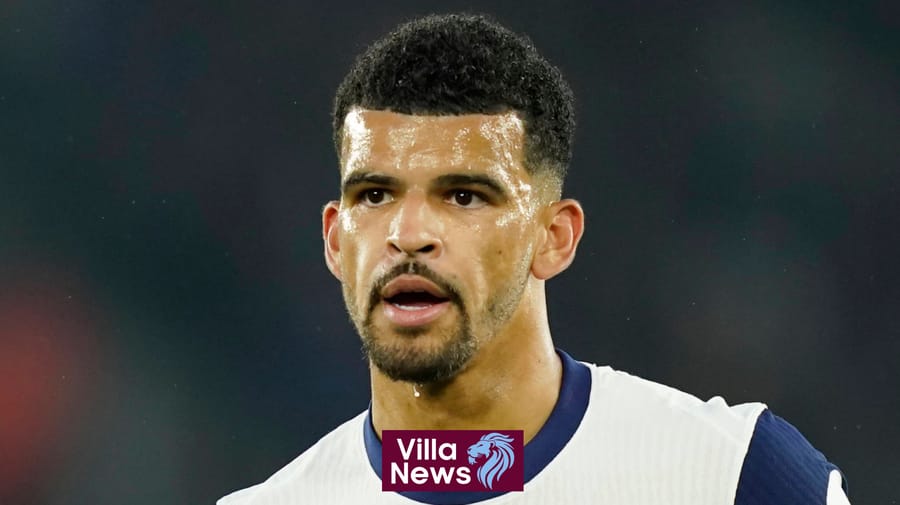 Dominic Solanke reacts as Aston Villa star bemoans major incident v Brentford