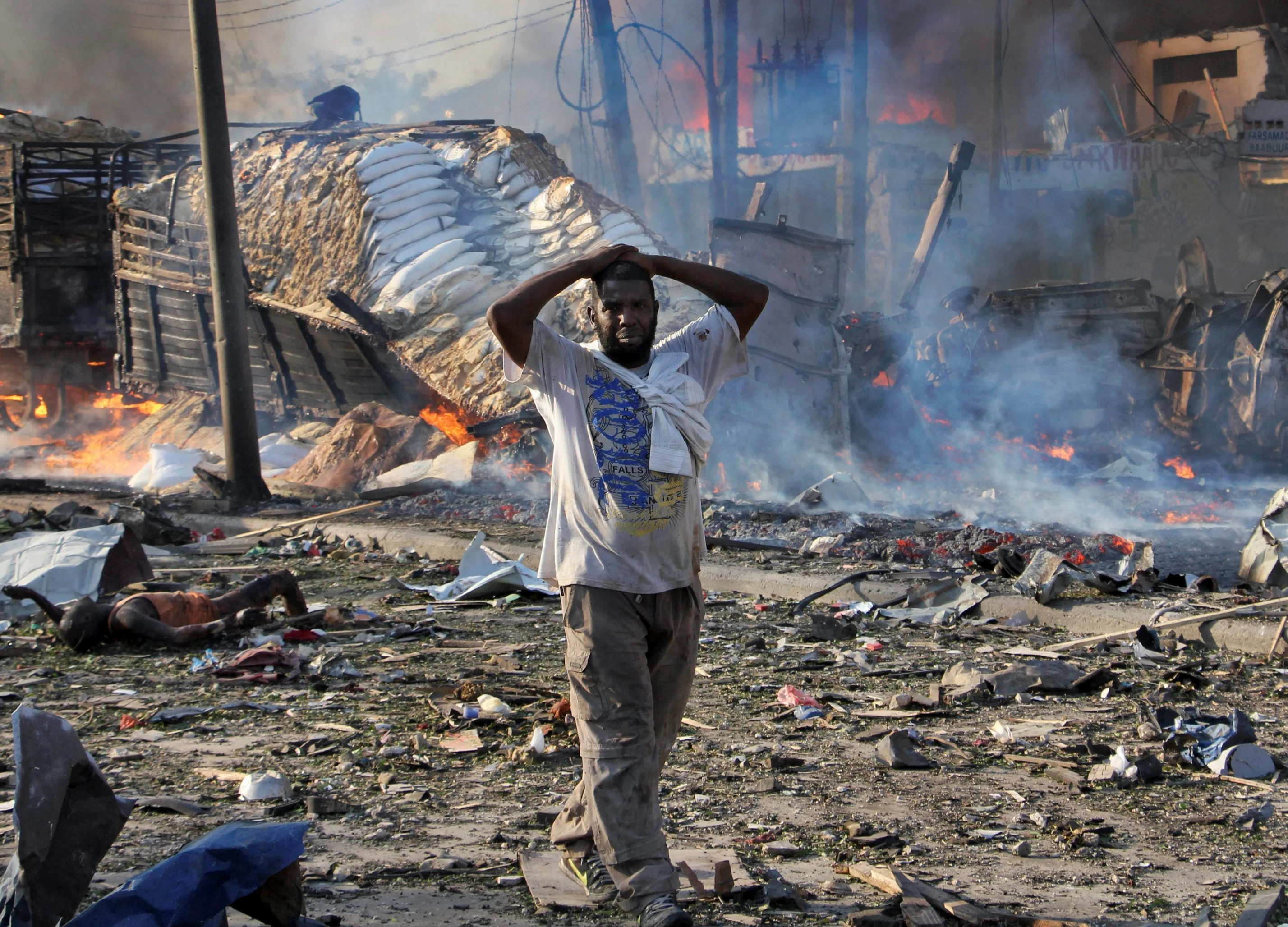 U.S. Bombs Al-Shabaab Compound in Somalia, Wounding Three