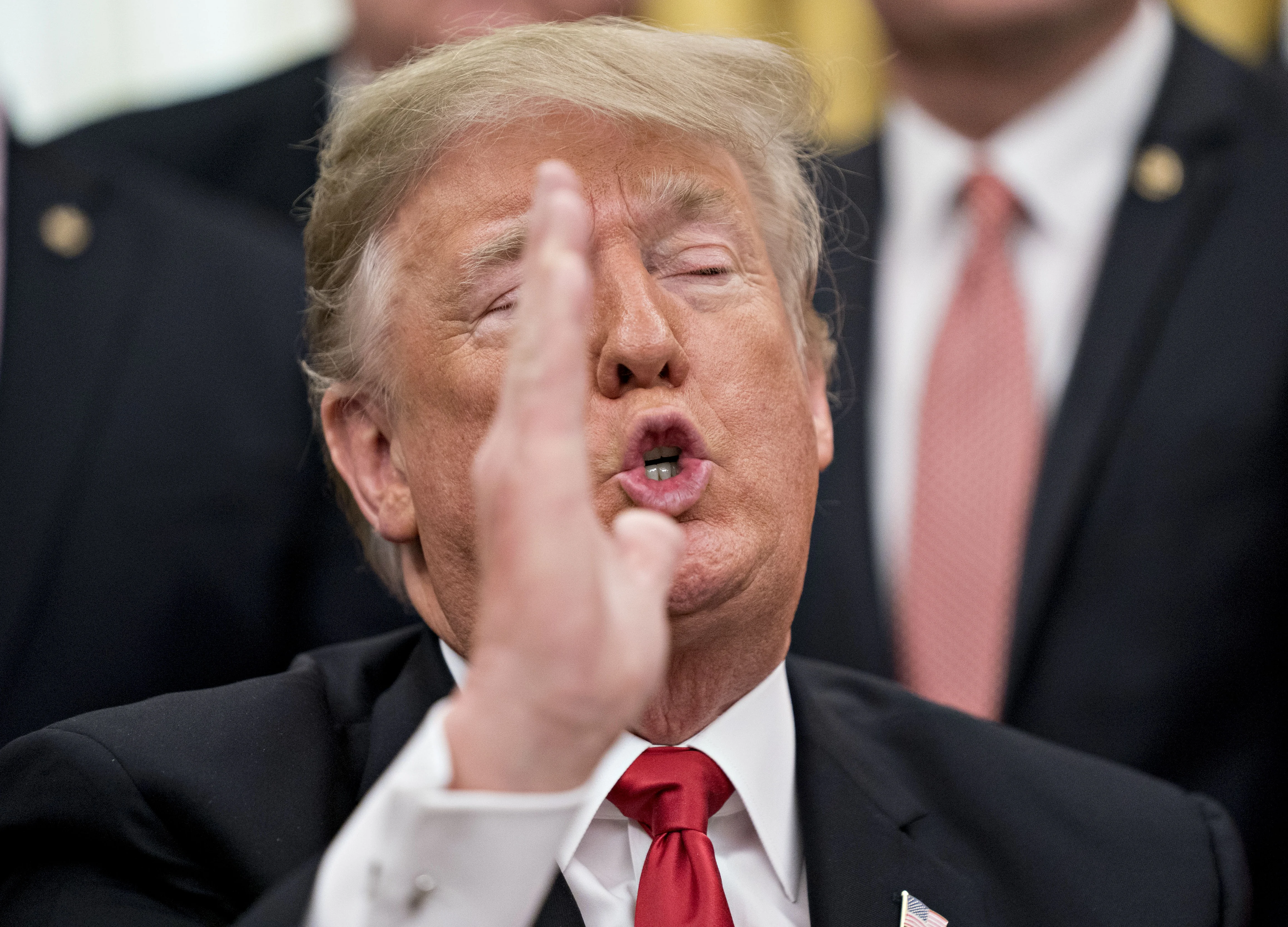 Trump Rips Fed as Economy's Only Problem; No Powell Mention