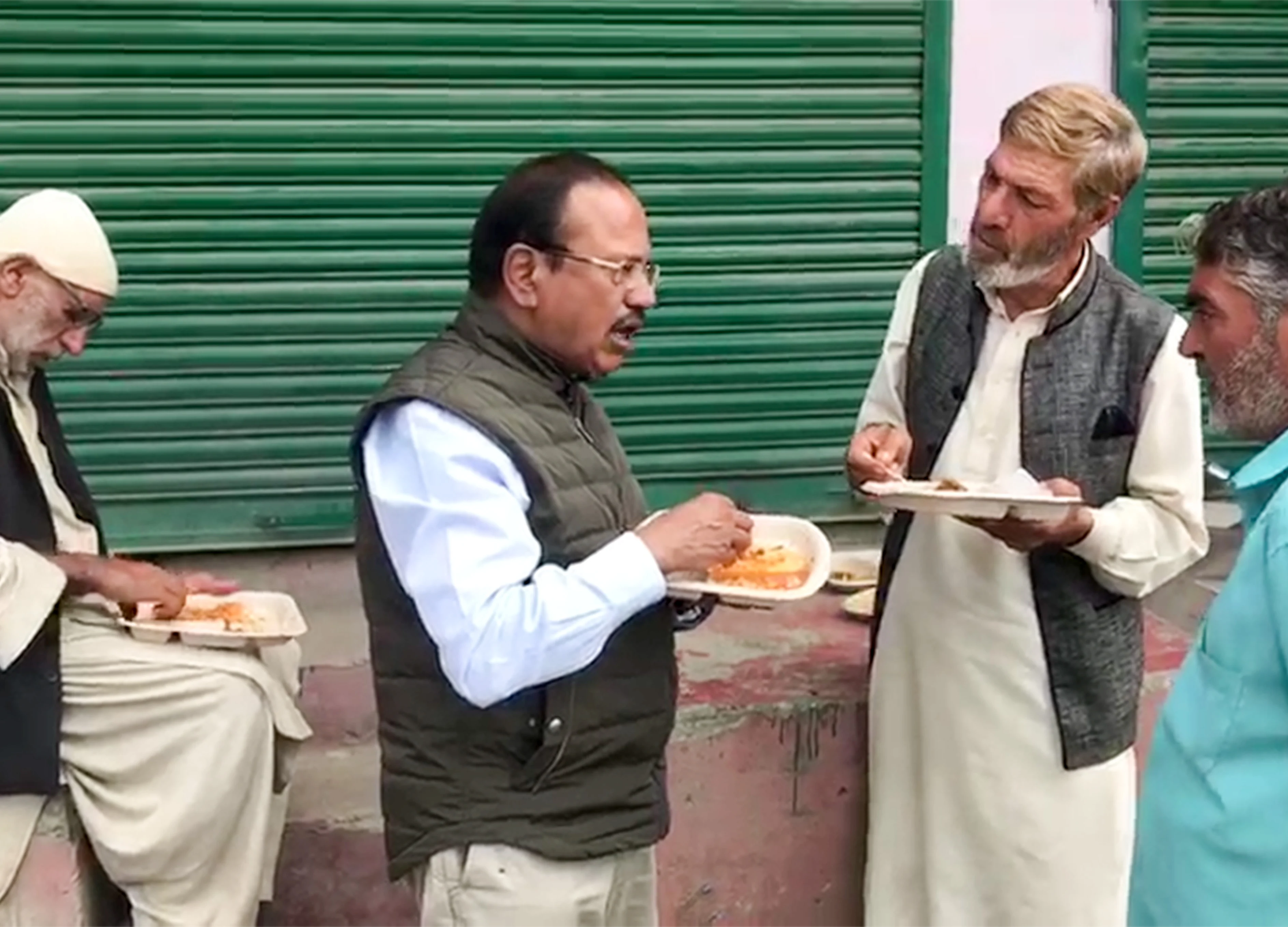 National Security Advisor Ajit Doval Visits South Kashmir, Meets Locals And Policemen