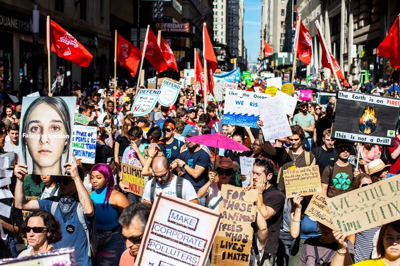 World Leaders Gather in New York as Global Climate Protests Grow