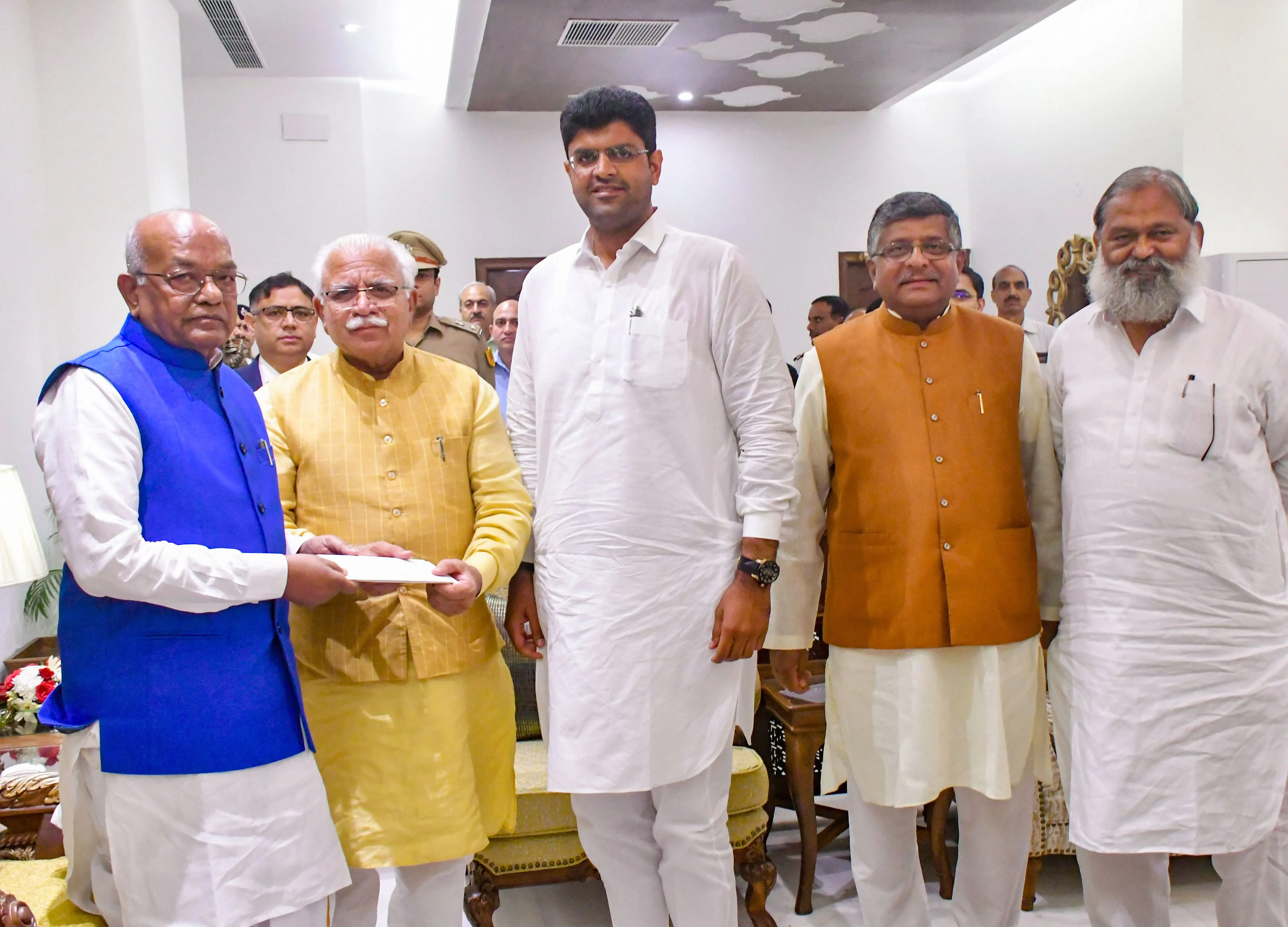 BJP Stakes Claim To Form Government In Haryana
