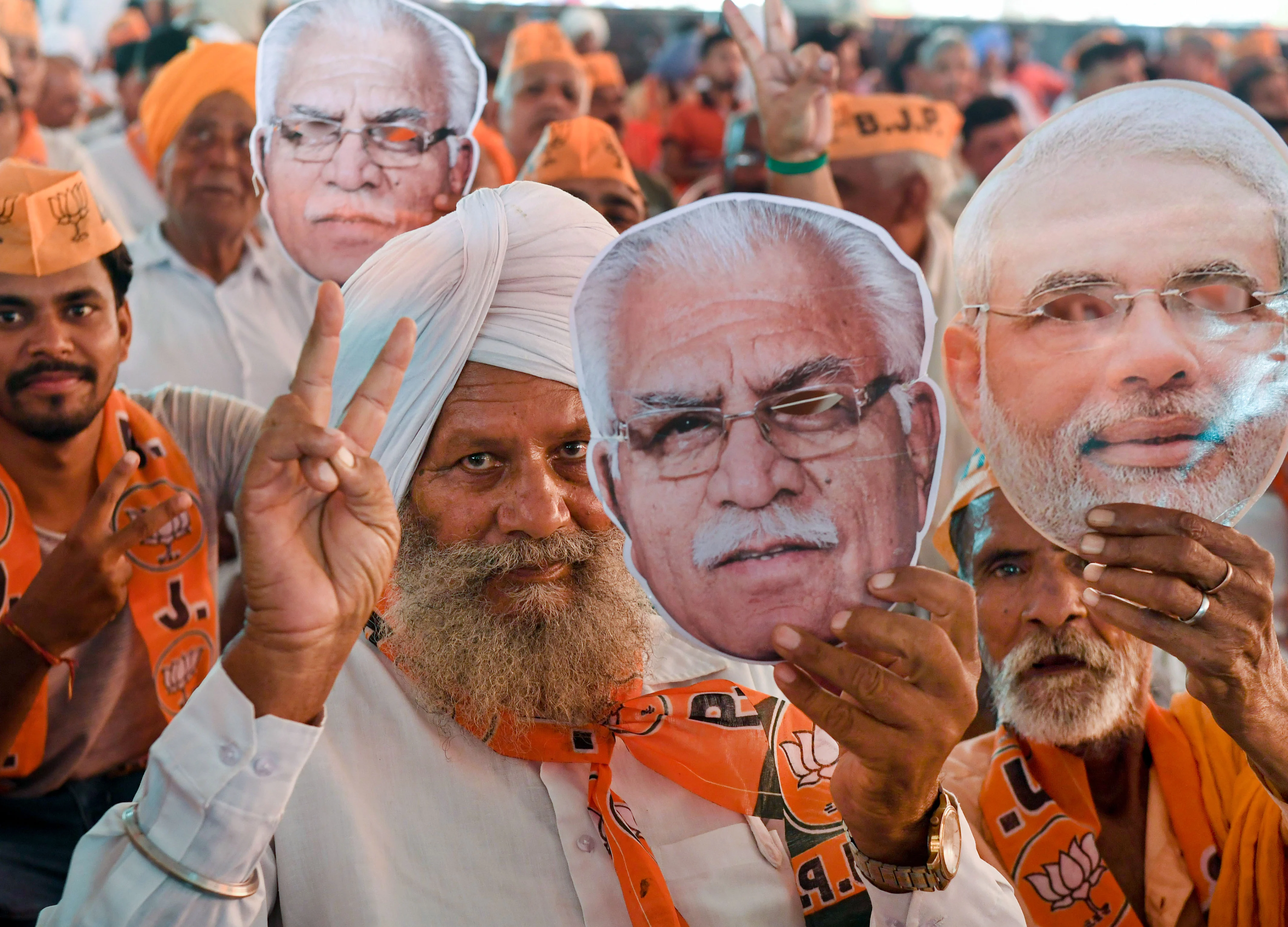 BJP Looks To Retain Power, Congress Eyes Comeback As Haryana Goes To Polls
