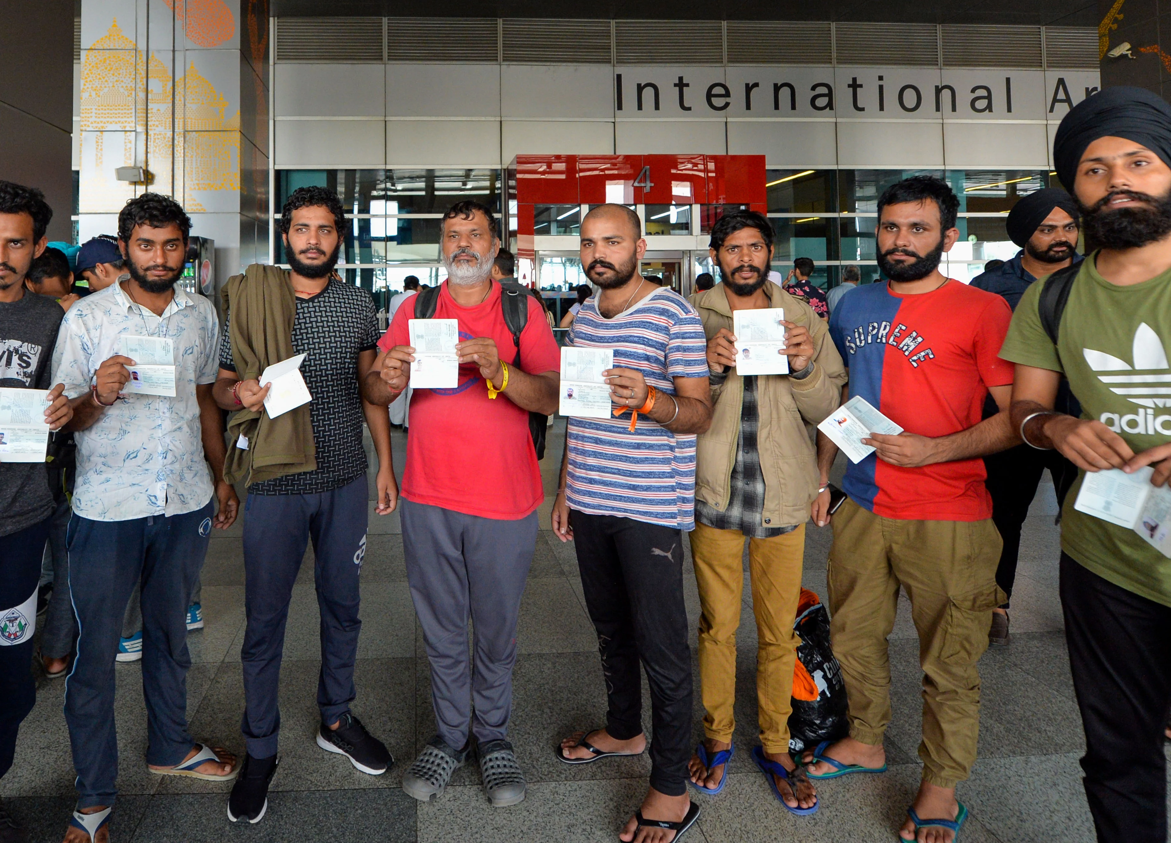 311 Indians Land In Delhi After Deportation From Mexico