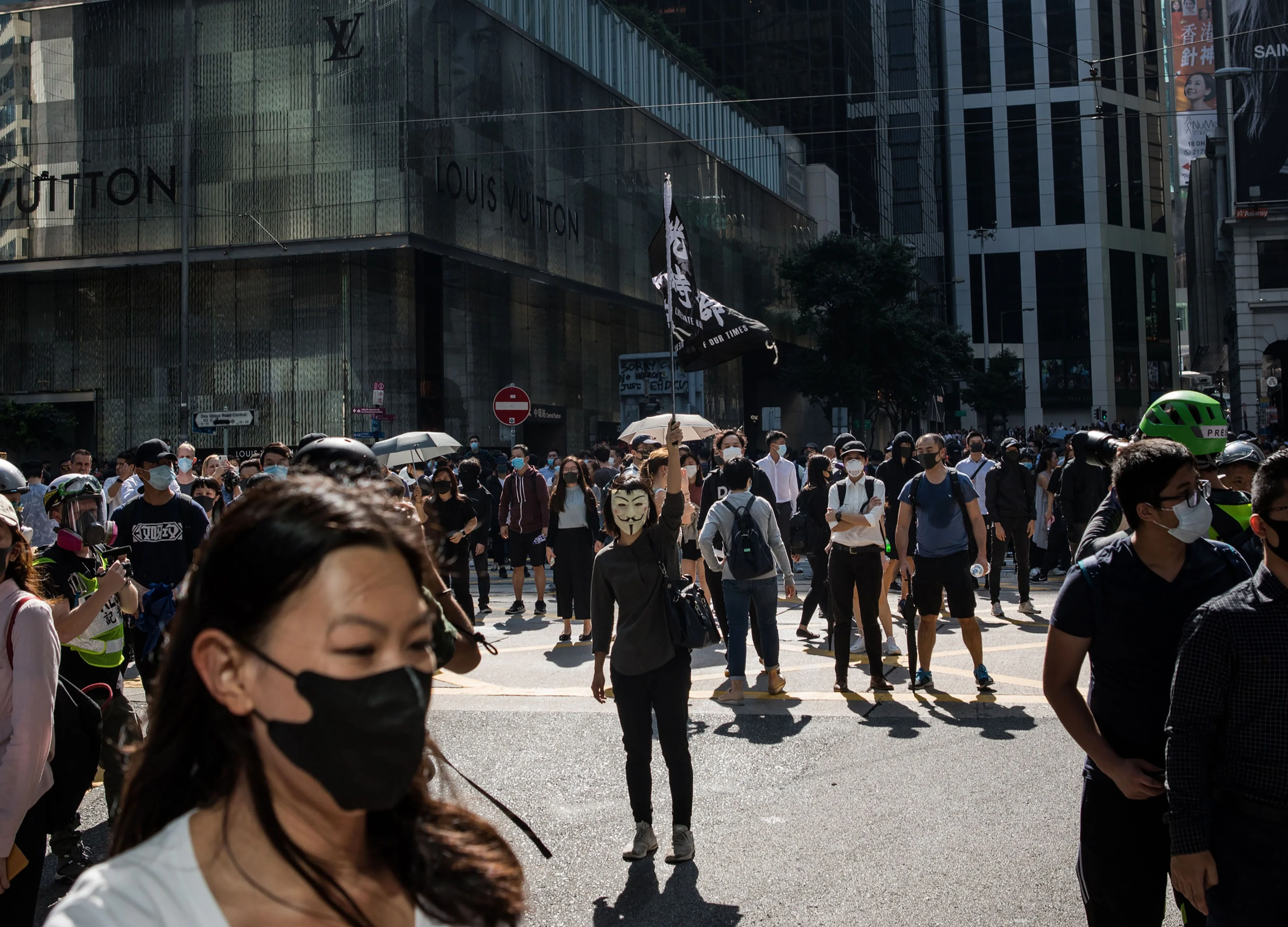 The Hong Kong Police Gunshot That Unleashed a Day of Mayhem