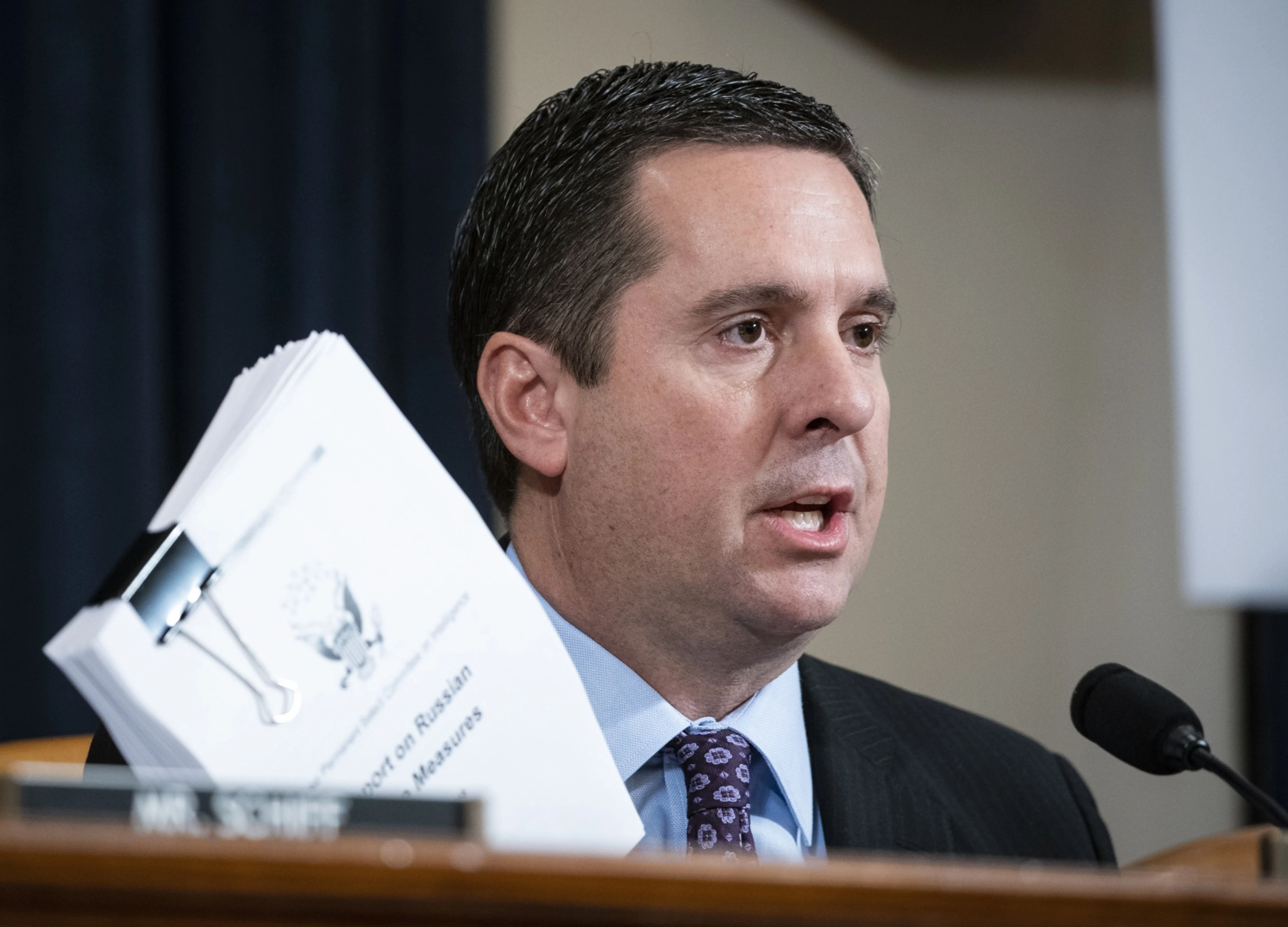 Nunes Defiant as Giuliani Associate Connects Him With Biden Dirt