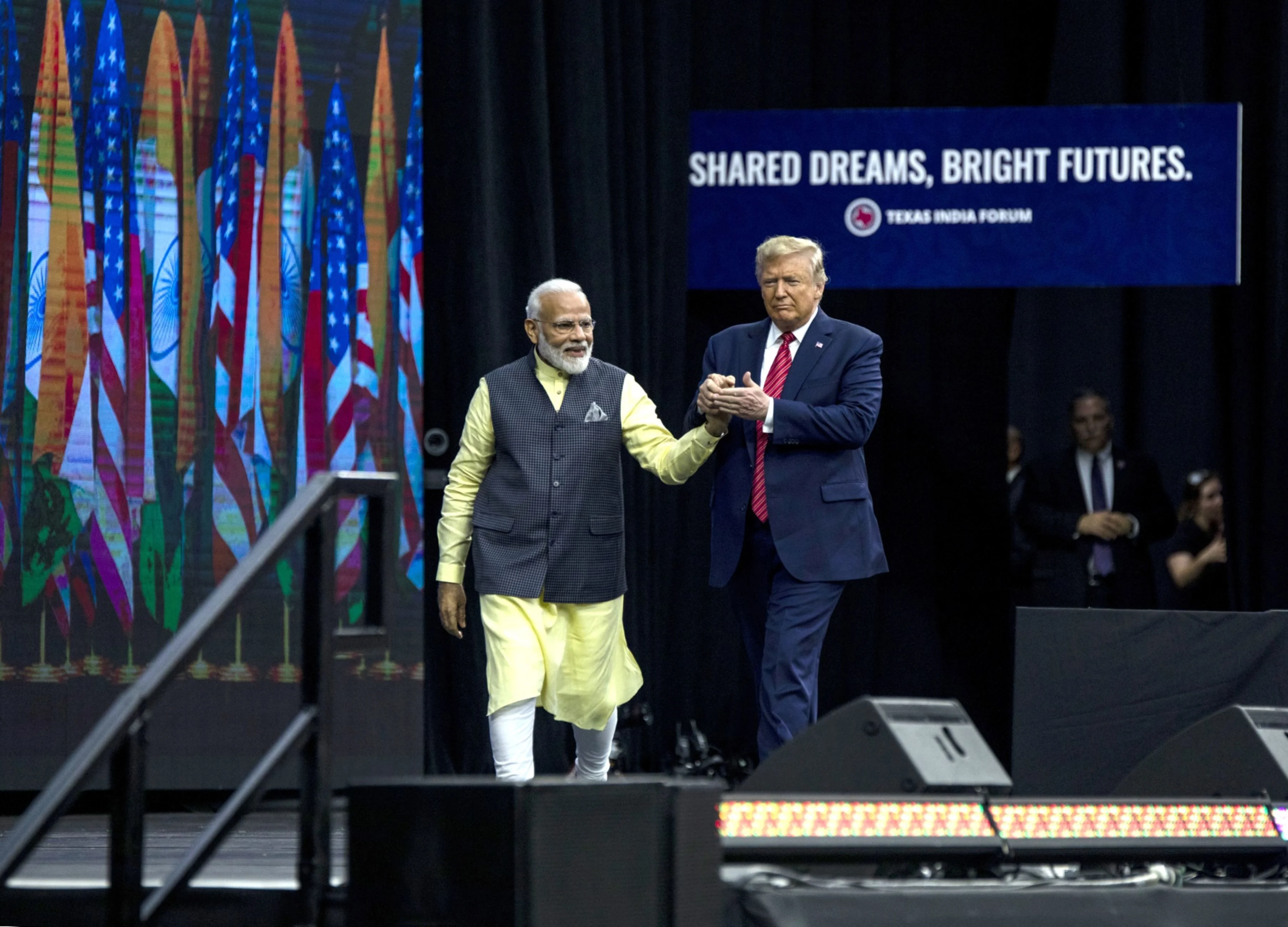 It’ll Be ‘Namaste Trump’ in India After ‘Howdy Modi’ in Texas