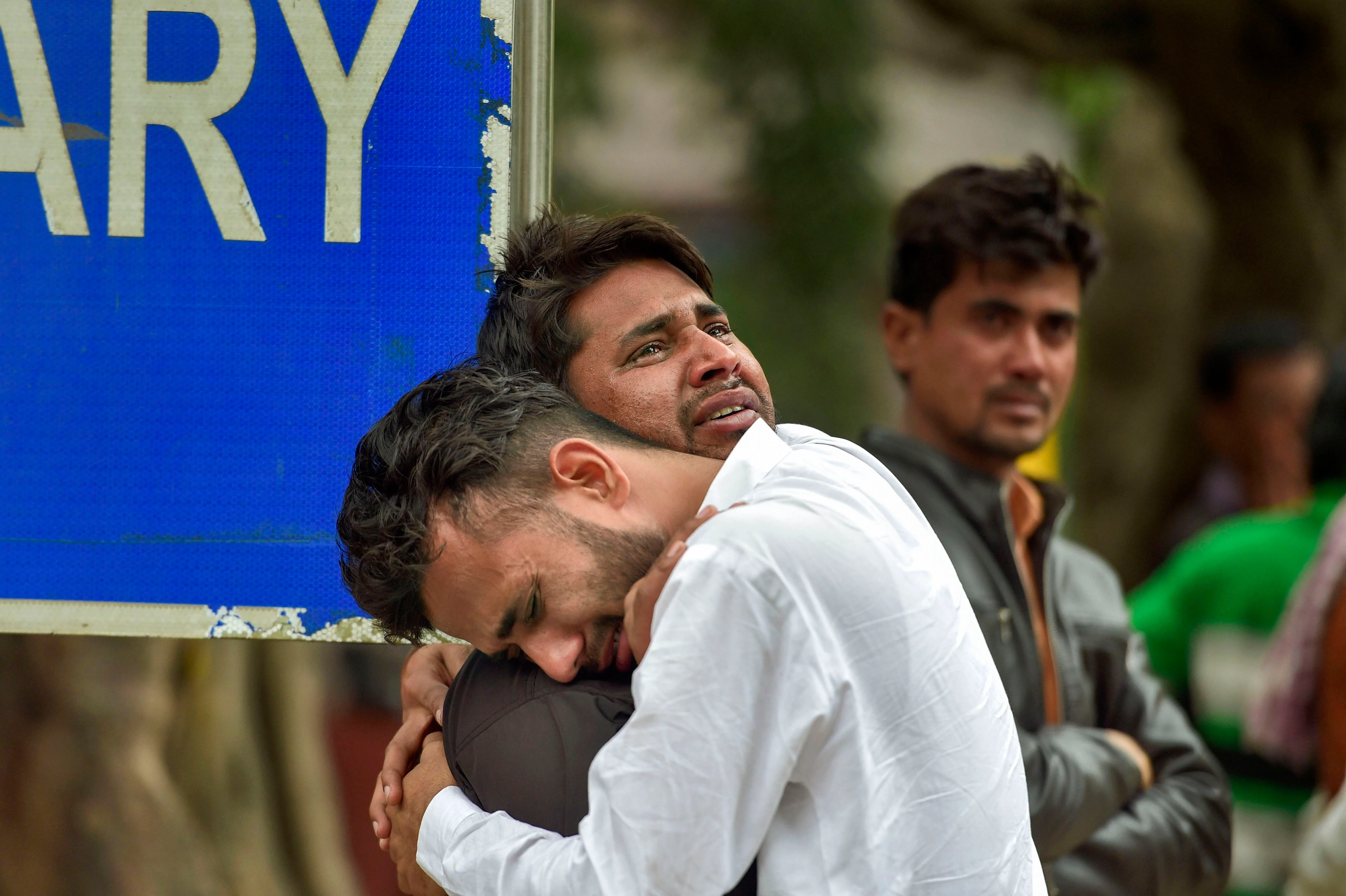 Kin of Mohsin Ali, who died in communal violence (Source: PTI)