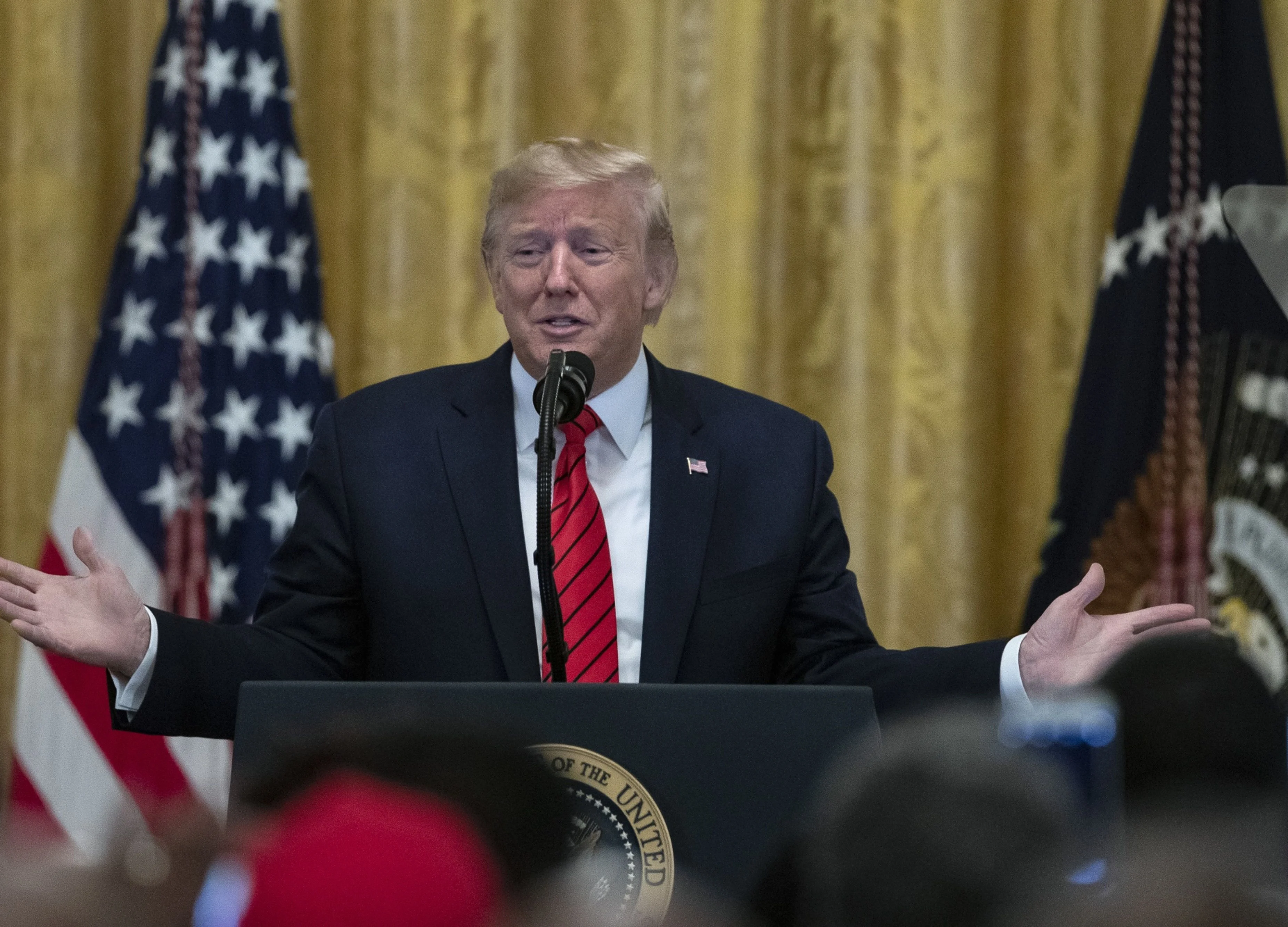 Trump Says He’s Doing ‘Incredible Job’ Handling Coronavirus
