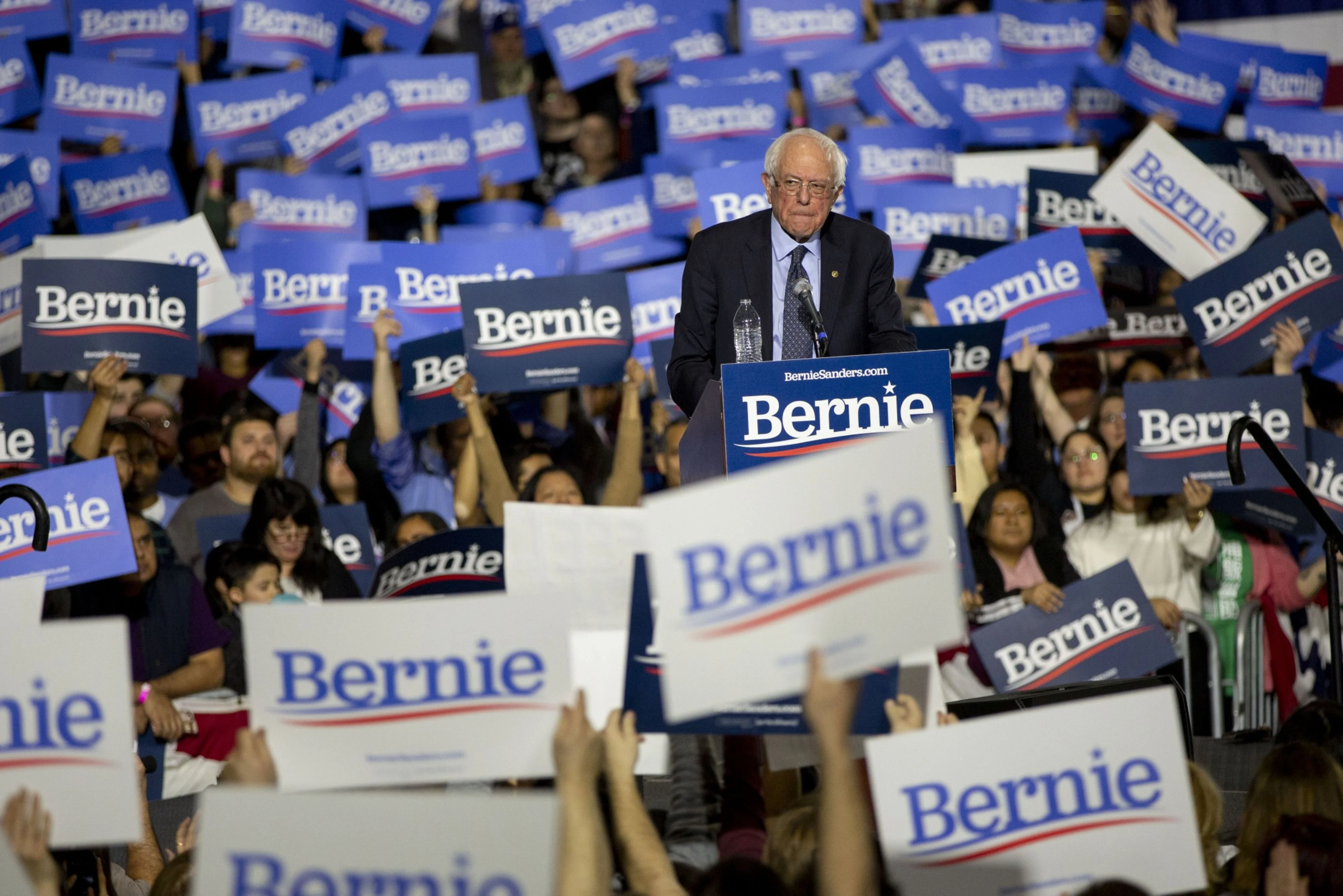 Bernie Sanders Picks Up 24 Delegates From Nevada, Establishing Lead