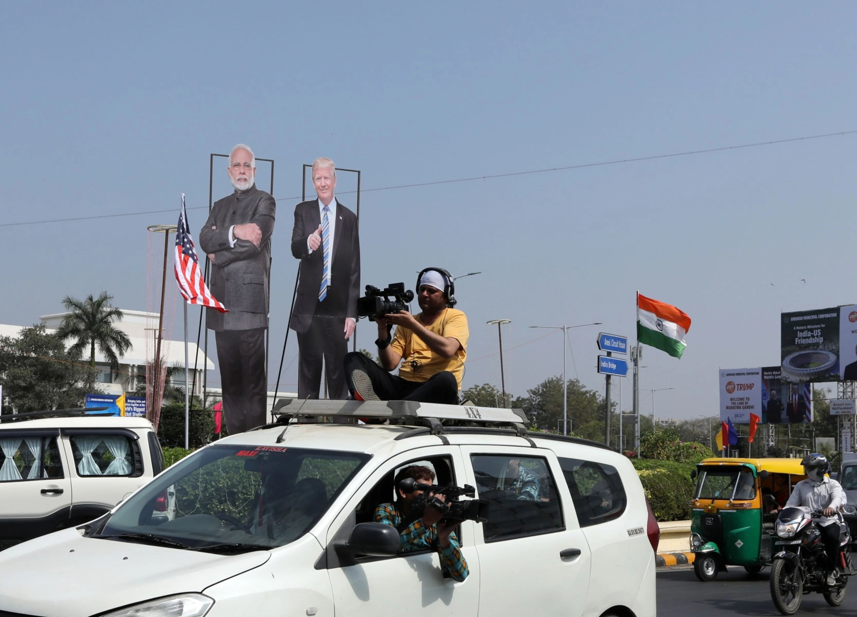 Trump’s India Trip to Produce Huge Crowds, Little Trade Progress