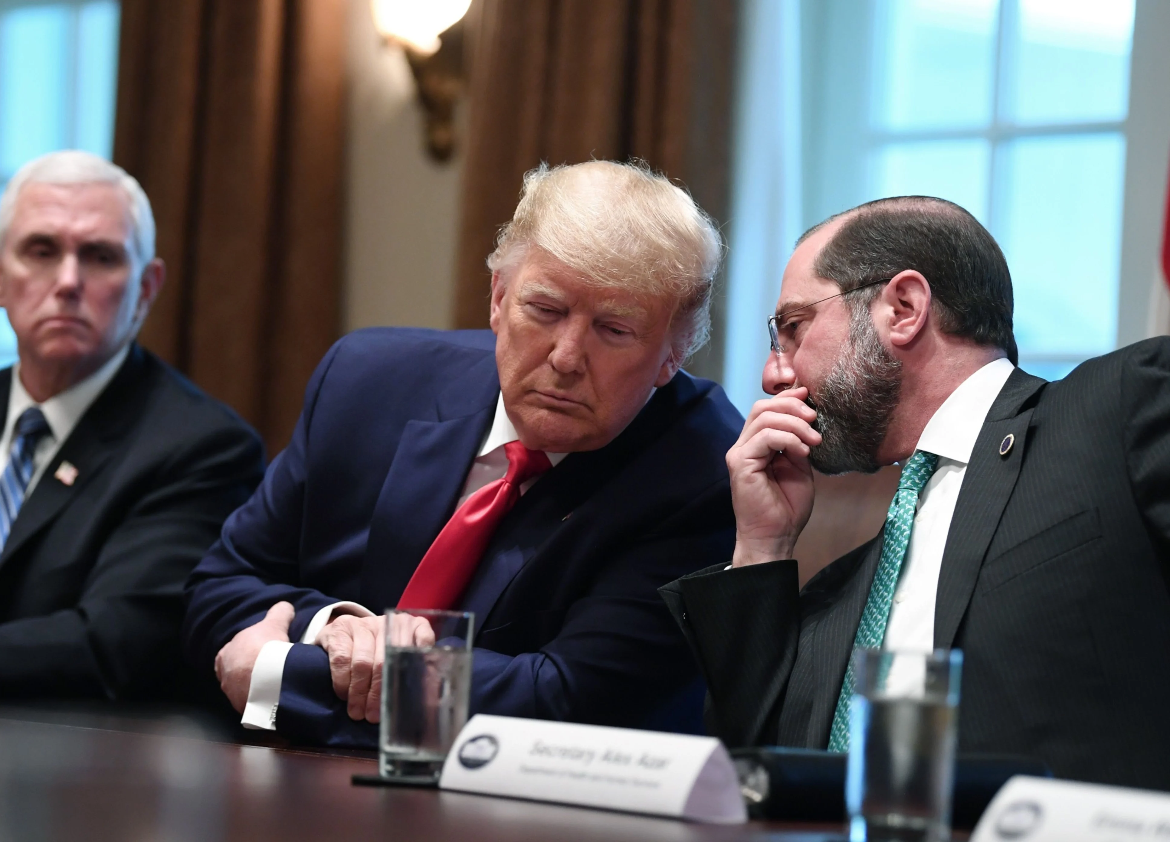 Trump Tells Drug Companies ‘Get It Done’ on Virus Treatments